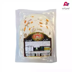 وکیوم کالباس قارچ ومرغ 60% دمس(300گرم)